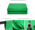 Screen Backdrop Photo Backdrop Chromakey Muslin Portrait, 10x12ft – Green