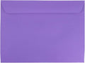 JAM PAPER 9 x 12 Booklet Colored Envelopes - Violet Purple Recycled - Bulk 1000/Carton
