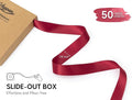 Satin Ribbon 7/ Yards Double-Faced Ribbons, 8 Inch X 50 – Burgundy