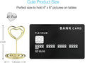 Mini Table Number Holders, 20PCS