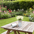 6" High Vase Centerpiece for Table
