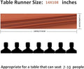 9ft Chiffon Table Runner 14x108 Inch Sheer Romantic Table, 12Pack