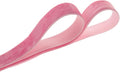 Ribbons: 1-Inch x 25-Yard Peach Pink Crushed Velvet Nylon Roll