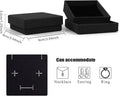 Gift Box Necklace Earring Ring Box Gift Box, 12 Pieces Square Cardboard
