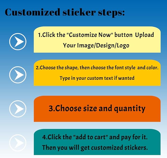 Custom Stickers 70-1000 Personalized Labels for Birthday Party Wedding, Customized Stickers for Business Logo(Round)