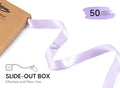 Satin Ribbon 7/ Yards Double-Faced Ribbons, 8 Inch X 50 – Lavender