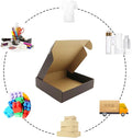 9x8x2 Inches Shipping Boxes，3 Layers Corrugated, 24 Pack – Black