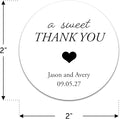 Personalized Wedding Stickers, Custom Wedding Envelope Seals