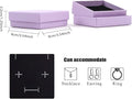 Gift Box Necklace Earring Ring Box Gift Box, 12 Pieces Square Cardboard