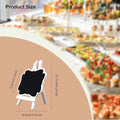 Mini Chalkboard Signs with Easel Stand, 10 Pack