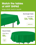 10 Pack Plastic Table Cloth Disposable