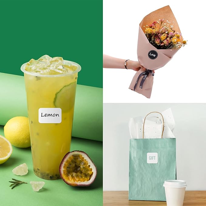 Custom Personalized Labels - Rectangle 5"x3" With Any Design, Image, Logo, Text - Thank You Stickers for Business, 100 Labels