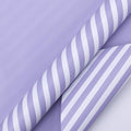 Reversible Wrapping Paper, 17 Inch X 33 Feet, Purple, Mini Roll