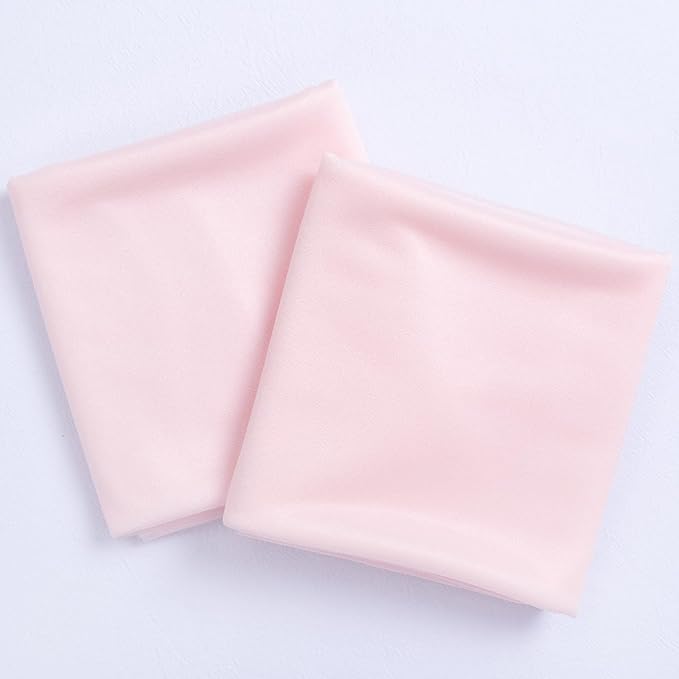 Outdoor Curtains: Blush Pink Sheer Chiffon Arch Drape, 29 x 236 Inch