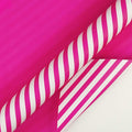 Reversible Wrapping Paper, 17 Inch X 33 Feet, Hot Pink, Mini Roll