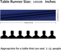 9ft Chiffon Table Runner 14x108 Inch Sheer Romantic Table, 12Pack