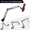 Microphone Wall Mount Boom Arm, Microphone Wall Mount for Mic