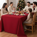 Elegant Rectangle Table Clothes – Red