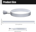 Cloth Event Wristbands, 100 Pcs