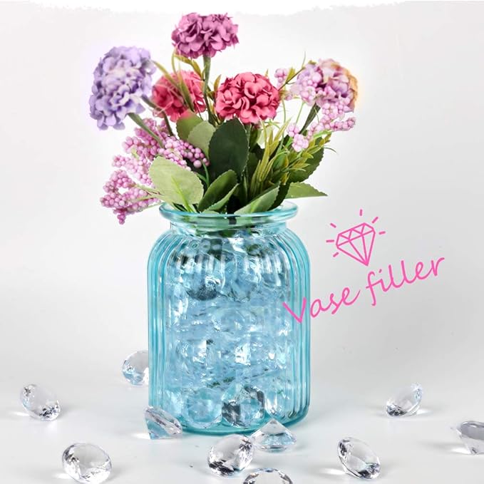 Vase Filler Acrylic Crystal Diamonds, 1.5 lb Clear Table Confetti
