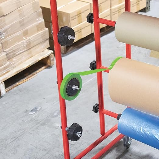LAUCO DINOGREN High Performance Automotive Masking Tape (0.75 in x 60 yd, 12 Rolls) – Green Crepe Tape for Car Paint, Heat & Water Resistant, Body Shop Use, Clean Removal, Multi-Surface Application