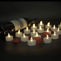 LED Tea Lights Candles- Flameless Candles Realistic and Bright, 12PACK