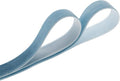 Dusty Blue Crushed Velvet Ribbon, 1 Inch x 25 Yards, 100% Nylon