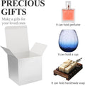 Small Gift Boxes 5x5x5 Inches Gift Boxes with Lids, 25 Pack – Silver
