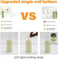Flickering Flameless Candles Battery Operated with Remote
