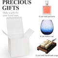 Small Gift Boxes 5x5x5 Inches Gift Boxes with Lids, 25 Pack – White