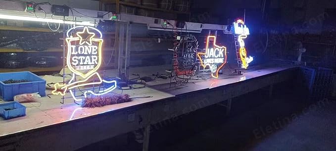 Neon Signs for Wall Decor 20x24inch Margaritavilles Paradise Parrot Palm Tree Sign Beer Bar Pub Man Cave Business Glass Lamp Light Neon Tubing