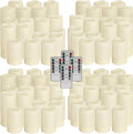 Set of 72 Flameless Led Battery Opeated (D2.2'' X H4''5''6'')