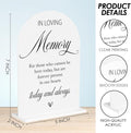 In Loving Memory Wedding Sign