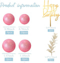 Ball Cake Toppers Boho Grass Cake Topper Ball Cake Insert Decoration