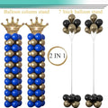 Balloon Stand Kit 2-Pack with Stainless Steel Poles and Water Bags