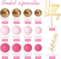 Ball Cake Toppers Boho Grass Cake Topper Ball Cake Insert Decoration