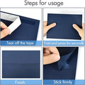 Greeting Card Envelopes, 100 Count Blue Self-Seal 4.375 x 5.75 Inch