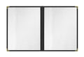 Goodsmart Restaurant Menu Covers, 25 Pack Black 8.5" X 11"
