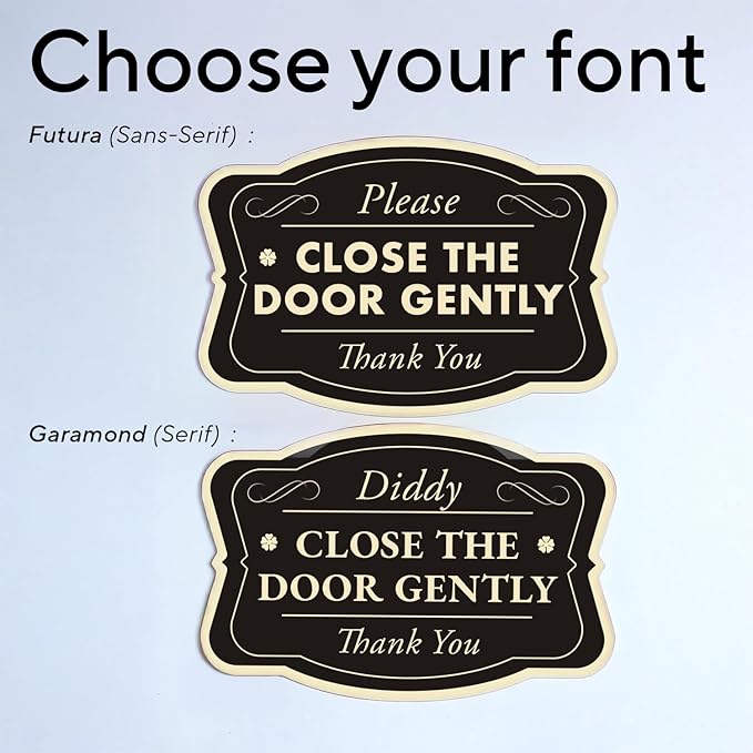 Custom Decorative Outdoor Metal Sign - Personalized Aluminum - Customized Driveway - Waterproof, Black Charcoal 36x24 In