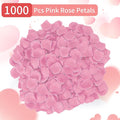 Artificial Fake Rose Petals, 1000 Pcs, Flower Petals for Romantic Night