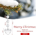 Hanging Crystals for Centerpieces Acrylic Chandelier Garland, 100 Pcs