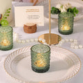 Votive Candle Holder Set of 36 – Green