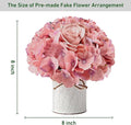 Flower Table Centerpieces, Set of 6 Floral Arrangement Artificial