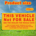 Car Dealership Supplies This Vehicle Not for Sale Stickers Car, 200 Pcs