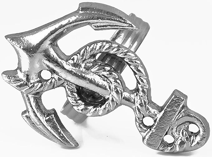 Napkin Rings Set of 12, Silver Aluminum, Modern Style