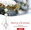 Hanging Crystals for Centerpieces Acrylic Chandelier Garland, 100 Pcs