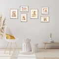 Picture Frame Set of 4 with Tempered Glass, 9x12