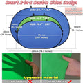 Green Screen Backdrop Double Sided Collapsible Greenscreen – Blue