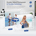 Acrylic Photo Frame- Scalloped Picture Frames 8×10 Inch, 2Pack