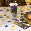 And Blue Star Confetti Table Decoration for Birthday Graduation – Gold